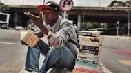 Philani Dladla, aka the 'Pavement Bookworm', getting major recognition for his hustle