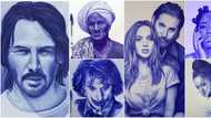 Photos of phenomenal portraits done in pen go viral, artists shoot to fame