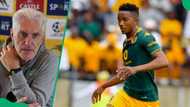 Bafana Bafana duo Hugo Broos and Given Msimango are ready to face Zimbabwe’s Warriors