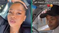 Woman shows off taxi driver bae in TikTok Video, Mzansi loves romantic moment