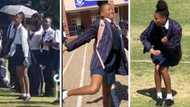 Gauteng student dances to the beat of her own drum as she tries to master amapiano challenge