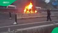 Cash-in-transit heist explosion near N3 in Durban leaves vehicle burning in video