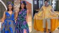 Blue and Brown Mbombo surprise mom with Dr Rebecca Malope on her birthday