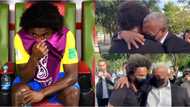 Willian's dad fights back tears as he emotionally hugs winger on his return to Brazil
