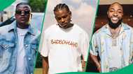 Musa Keys and Focalistic hang out with Davido in Dubai, fans react: "I hope there’s a hit coming"