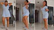 SA woman wearing sundress wows internet with flirtatious amapiano moves, video gets 1.6 million views