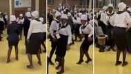 Ama2k dish impressive Hamba Wena challenge during church, video has people of Mzansi getting up and grooving