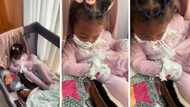 TikTok video of mom catching daughter smeared with Sudocrem inside cot has Mzansi feeling chest pains