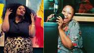 Relebogile Mabotja celebrates 1 month of motherhood, the 'dopest hood'