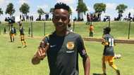 Nkosingiphile Ngcobo is given the legendary No. 12 jersey at Kaizer Chiefs