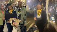 Black girl magic: Lady celebrates bagging 2nd master's in Computer Science; drops beautiful photos