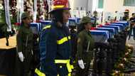 Cuba bids farewell to firefighters killed in fuel depot blaze