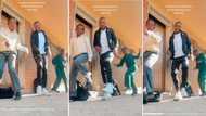 Vibey teacher dances with pupils to 'Kunkra' amapiano hit in viral video, Mzansi shows the trio love