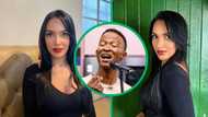 Katlego Maboe's baby mama slams racist remarks against her following her deadbeat accusations against star
