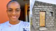 A lady builds house from scratch, users compare it to Minecraft video game