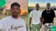 Nota Baloyi claims Black Coffee's son Esona idolises him: "He sees his icon"