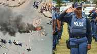 Johannesburg residents clash with police as tensions flare over alleged incident of police brutality