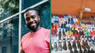 Hawker in suit inspires thousands on social media with his stylish business approach