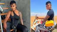 Lamiez Holworthy gifts lady kitchen appliances, peeps accuse her of being a catfish