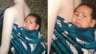Father finds clever way to look after baby when mother is away, people post mixed reactions: "Brilliant idea"