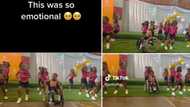 Emotional video of little boy in wheelchair dancing with peers at graduation has Mzansi blubbing