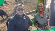 "You're my favourite": Malcolm surprises domestic worker Sis Thembi with Mother's Day shopping spree