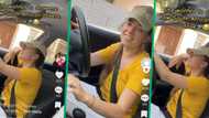 Man's German spouse effortlessly copies South African drivers in TikTok Video: "She's copying Polo drivers"
