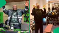 "The GOAT is back": Jacob Zuma exercise video draws heartfelt wishes amid health concerns