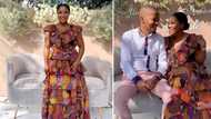 "What dreams are made of": Sivenathi Mabuya & hubby match outfits for wedding