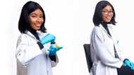 Stunning lab scientist proudly shares news about induction into medical council