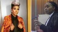 Kelly Khumalo's sister Zandile Khumalo sparks debate after praising Advocate Mshololo on IG: "She's been bought"