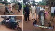 Talented 20-year-old who built motorbike that looks like helicopter, machines gets scholarship