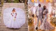 Mzansi woman's Bali wedding has jaws dropping on the internet, peeps in awe of bride's magnificent gown and breathtaking ceremony