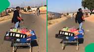 "We support you": Kasi entrepreneur inspires Mzansi with mobile bread and eggs business