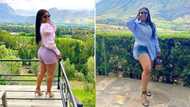 Boity Thulo welcomes Taurus season with cute green jumpsuit, Mzansi feeling the media personality's outfit