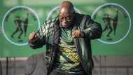 Jacob Zuma brings joyful energy to grandson’s graduation ceremony as guests dance with MK leader