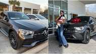 Young lady celebrates as parents gift her Mercedes-Benz after getting into med school