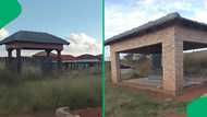 "Thought it's an estate": Mpumalanga graveyard with graves that look like houses stuns Mzansi