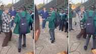 Viral video of tannie dancing with schoolboy has the people of South Africa feeling the rainbow nation love