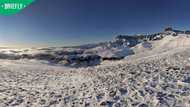 Five hikers rescued from snowbound Drakensberg peak after cold snap
