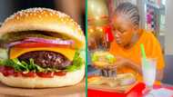 TikTok video captures hilarious moment of woman munching massive burger, SA lol