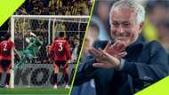 Mourinho can't believe Andre Onana's epic double save, Video goes viral