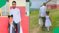 "A present father is everything": Young dad celebrates daughter's creche graduation, SA touched