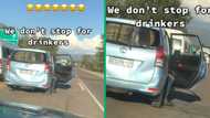 Johannesburg man caught on video urinating out of moving car: South African people have mixed feels