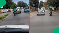 “Red Bull is looking for you”: SA amazed with Uber Eats delivery driver pulling off wild road stunts
