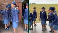 South African woman graduates from SAPS Academy as police officer, Mzansi congratulates her in viral video with 1 million views