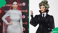 Actress Leleti Khumalo living it up in Monaco with her hubby, SA reacts: "He looks like Tyler Perry"