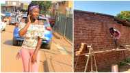 You go girl: Young woman builds an entire house, from foundations to roof