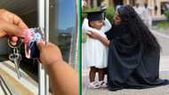 Xhosa woman celebrates new apartment on TikTok, netizens give her flowers for achieving