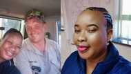 Grateful lady thanks man for giving her a ride after she was stranded